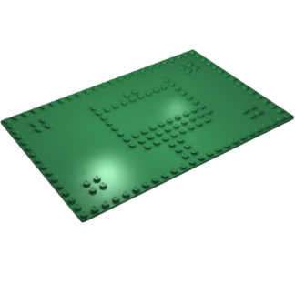 0903 - Baseplate 16 x 24 with Set 080 Red House Pattern