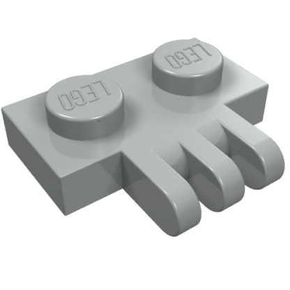 2452 - Hinge Plate 1 x 2 with 3 Fingers on Side
