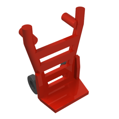 2495c01 - Minifigure, Utensil Hand Truck (2495 / 2496)