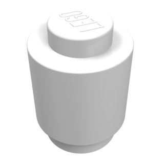 3062a - Brick, Round 1 x 1 Solid Stud