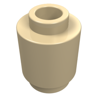 3062b - Brick, Round 1 x 1 Open Stud
