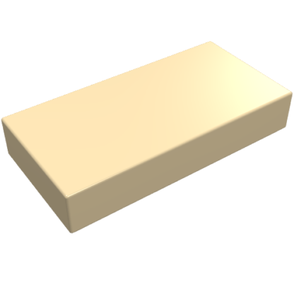 3069b - Tile 1 x 2 with Groove
