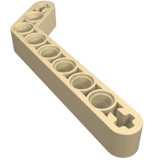 32271 - Technic, Liftarm, Modified Bent Thick 1 x 9 (7 - 3)