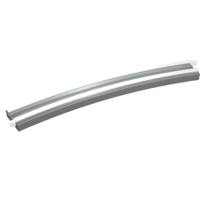 3241b - Train, Track 12V Conducting Rail Curved without Cable Connection Holes
