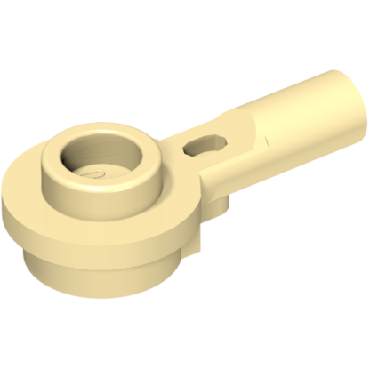 32828 - Bar   1L with 1 x 1 Round Plate with Hollow Stud