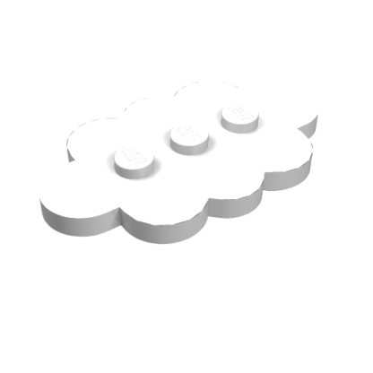35470 - Tile, Modified 3 x 5 Cloud