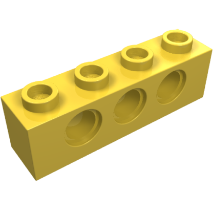 3701 - Technic, Brick 1 x 4 with Holes