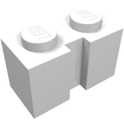4216 - Brick, Modified 1 x 2 with Groove