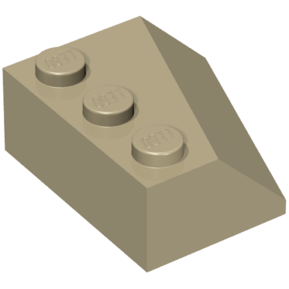 42862 - Wedge 3 x 3 Sloped Left