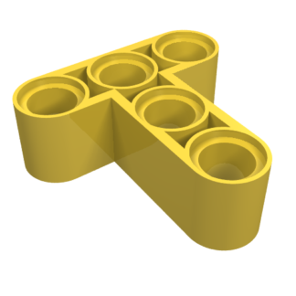 60484 - Technic, Liftarm, Modified T-Shape Thick 3 x 3